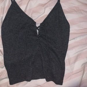 BRANDY MELVILLE LACE UP TANK